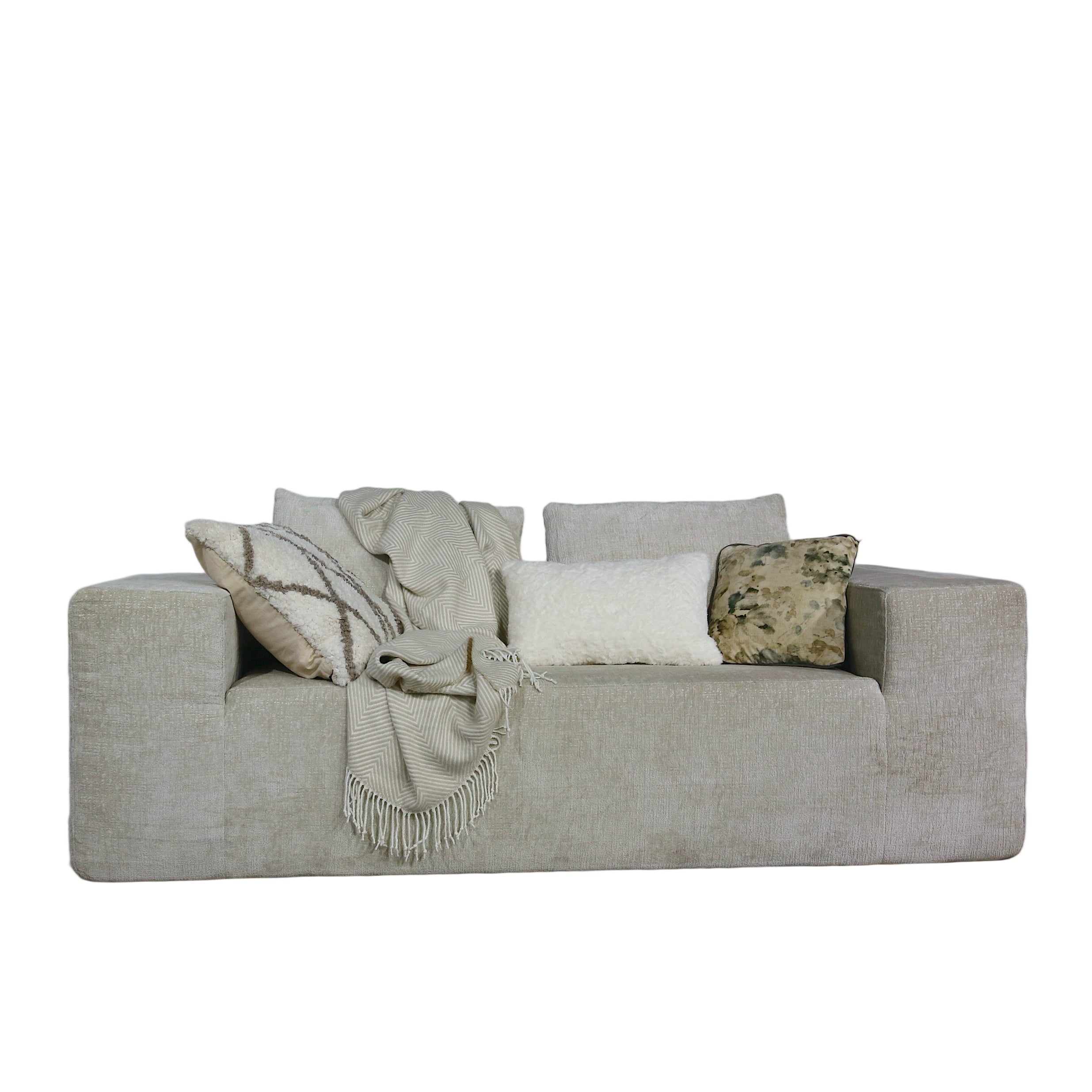 WPHOME YY16Three-seater-01 Modern Sofa Premium Decorative Cushion Set