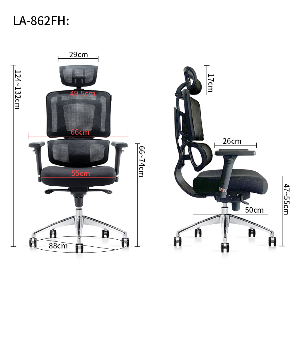 WPHOME LA-862 Ergonomic Office Chair