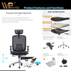 WPHOME LA858 Executive High-Back Ergonomic Office Chair