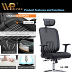 WPHOME LA858 Executive High-Back Ergonomic Office Chair