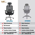 WPHOME LA858 Executive High-Back Ergonomic Office Chair