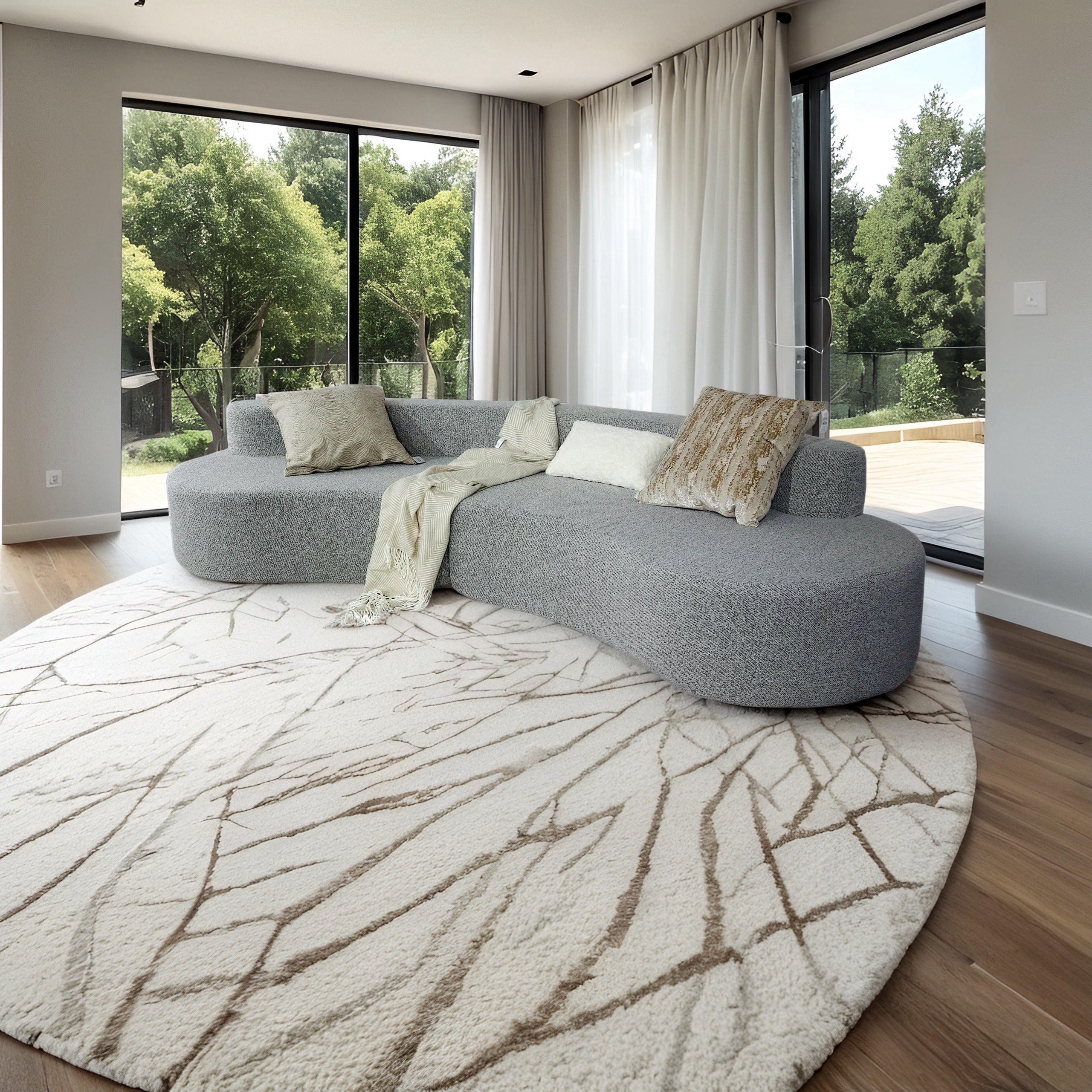 WPHOME YY21 - grey Modern Sofa